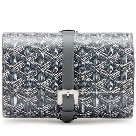 goyard double travel watch case price|Goyard 2022 Goyardine Double Travel Watch Case .